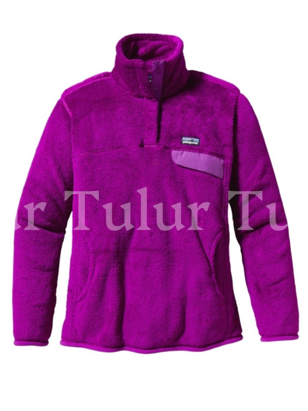 Patagonia Re-Tool Snap-T Fleece Pullover Ikat Purple M